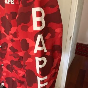 Bape Camo Coach Jacket
